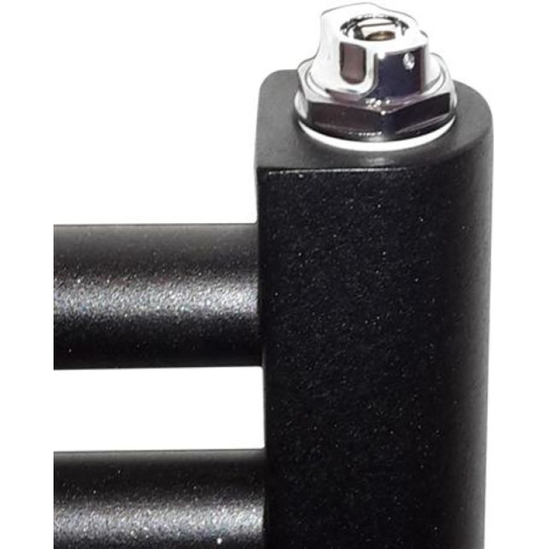 Solar - handdoekradiator Sparkling antraciet ALLE MATEN